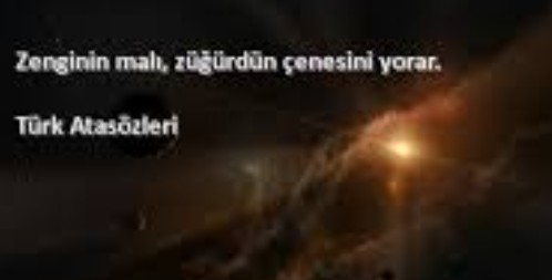 Zenginin Malı Züğürdün Çenesini Yorar