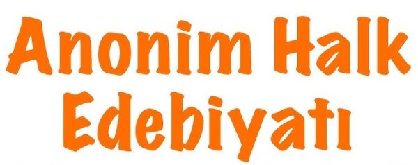 Anonim Halk Edebiyatı