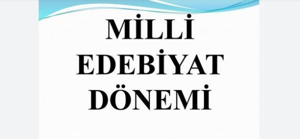 Milli Edebiyat