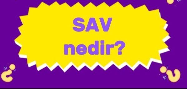 SAV Nedir?