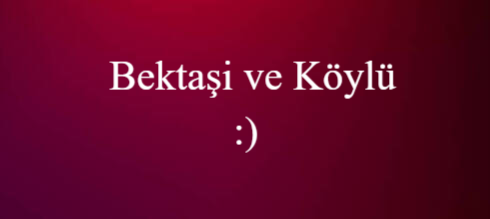 Bektaşi ve Köylü