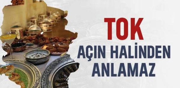 Tok açın halinden anlamaz anlamı